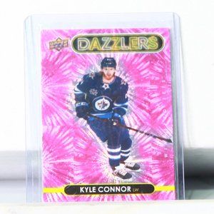 NHL Star Kyle Connor Upper Deck Dazzlers Pink - Odds 1:144 Packs - 2021/22 Jets